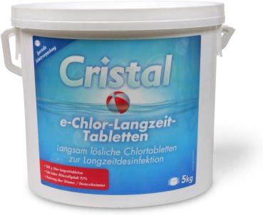 CRISTAL e-Chlor-Langzeit-Tabletten (200g) 5,0 kg