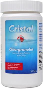 CRISTAL Chlorgranulat schnell löslich 1,0 kg