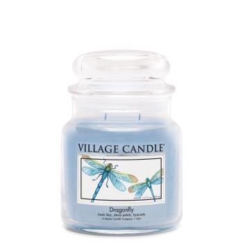 Village Candle 389g - Dragonfly - Housewarmer Duftkerze mittleres Glas