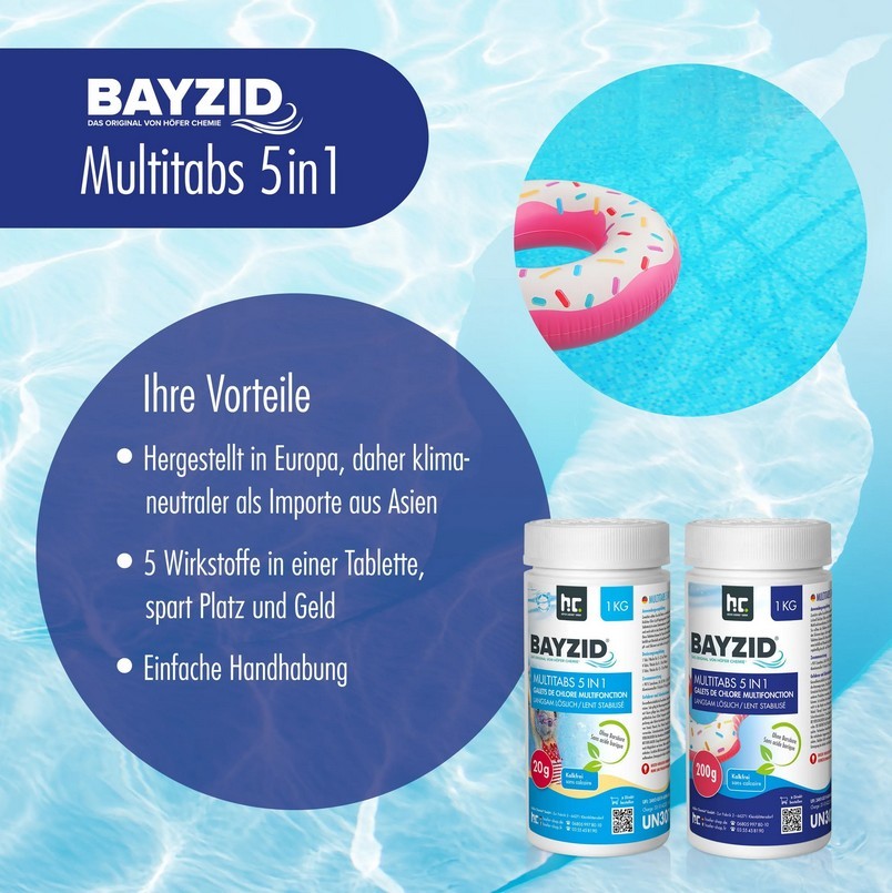 5 In 1 Pool Tabs 200g