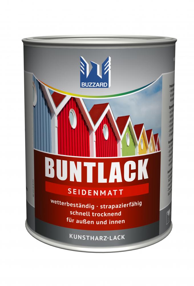 Buzzard Buntlack 750 ml / seidenmatt