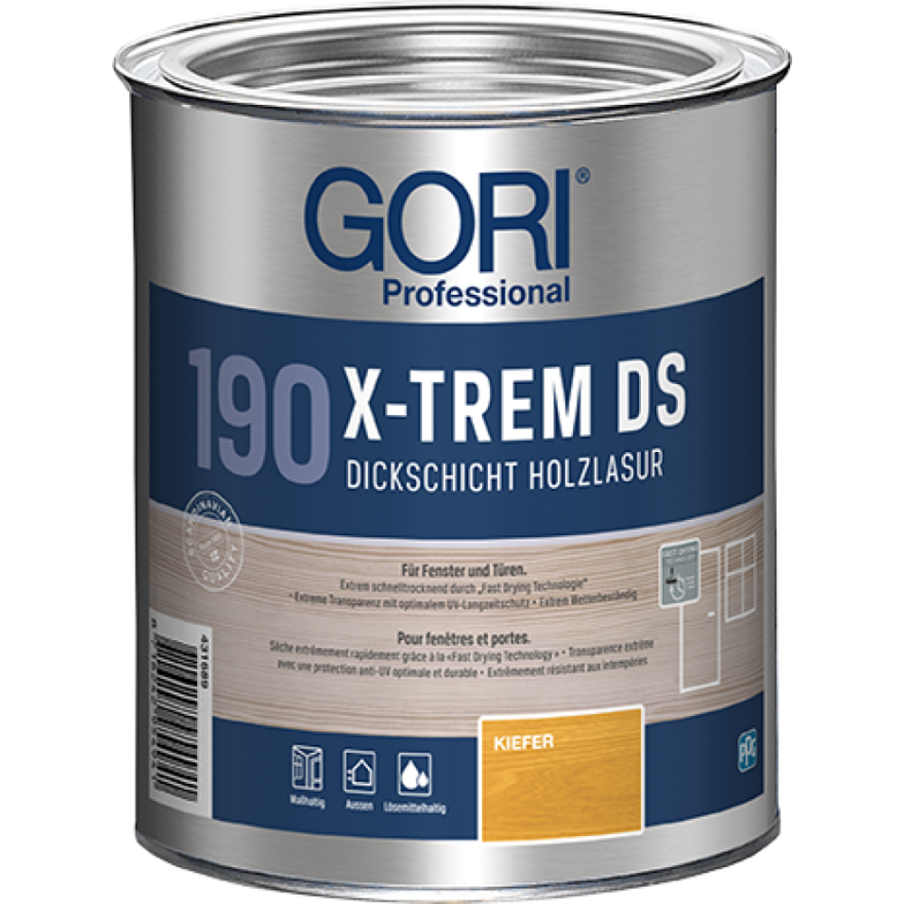 GORI 190 X-TREM DS (2,50 Liter) Dickschichtlasur